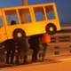 Illustration for article titled Russian Heroes Dress Up as a Bus to Cross Bridge